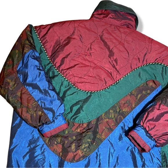 Vintage 80s/90s Colour Blocking Jacket - Picture 4 of 6